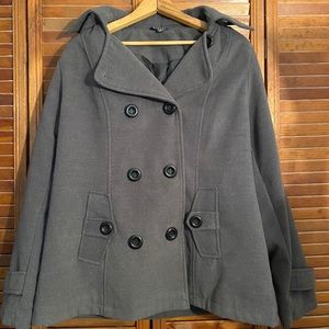 George Faux wool PeaCoat